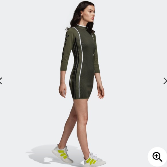 adidas knit dress